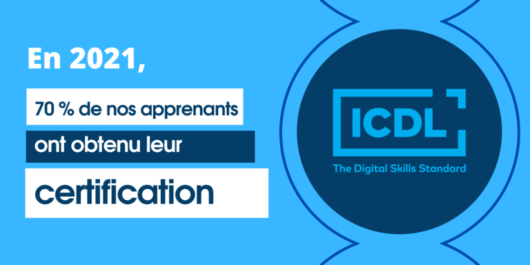 AT FORMATION - CERTIFICATION ICDL - TAUX D'OBTENTION
